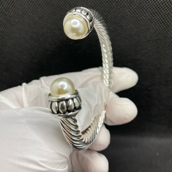 Silver Twisted Bracelet - Picture 5 of 6